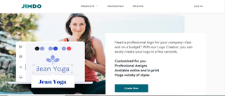 Jimdoのロゴ作成者は、その最高の機能の一つです