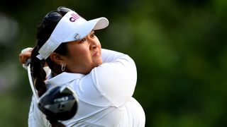 Lilia Vu during the Amundi Evian Championship