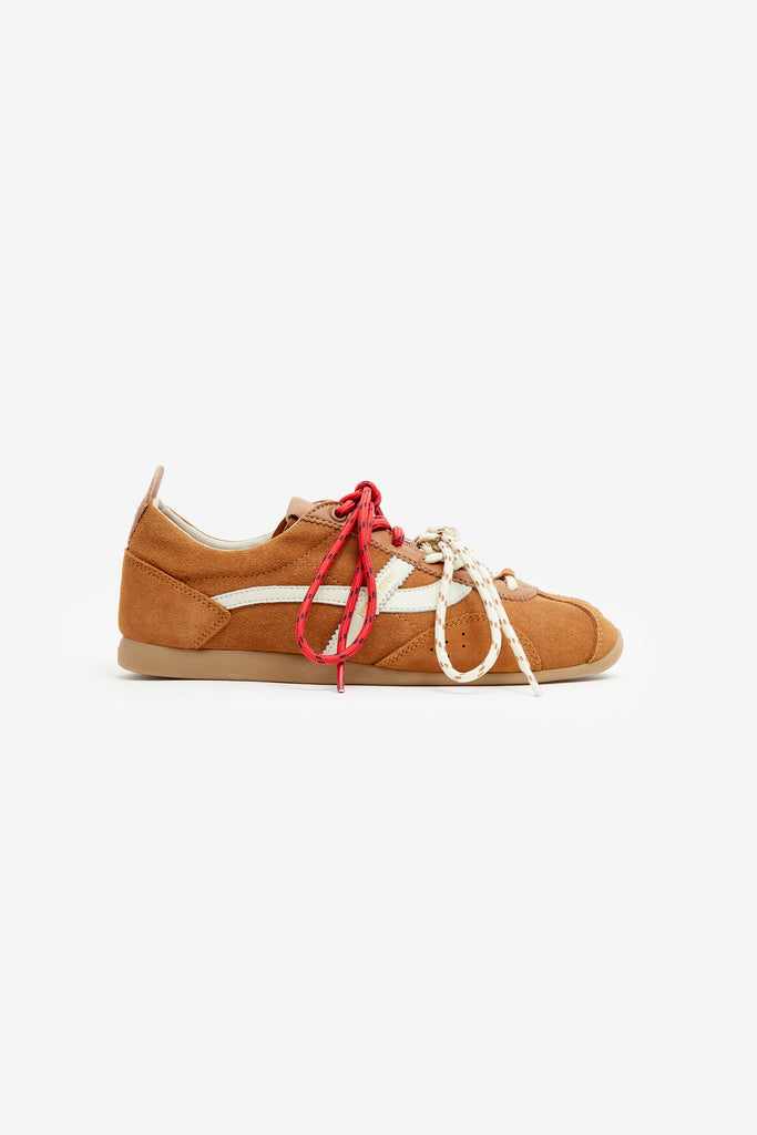 Gemini Suede Camel Cream