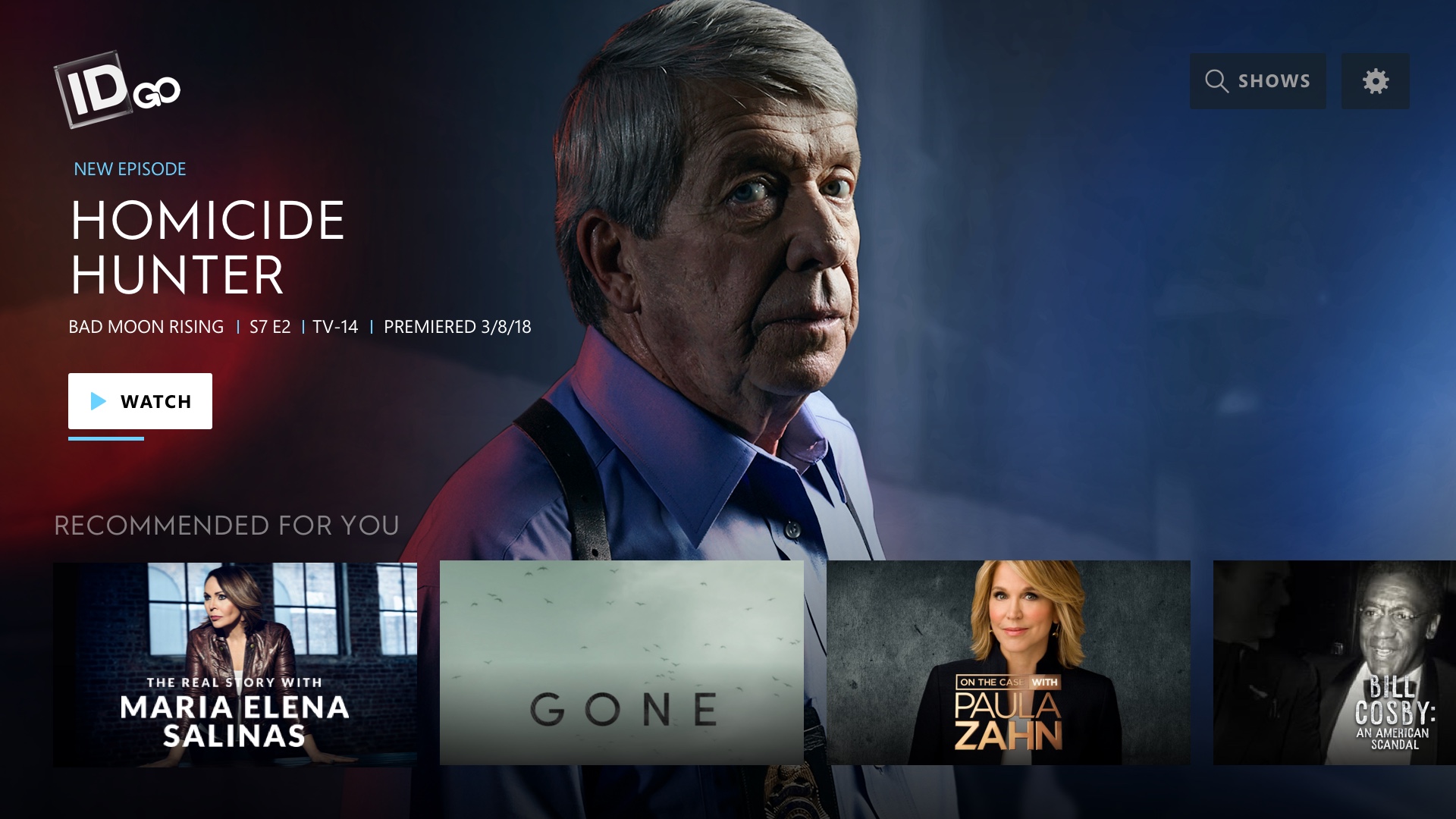 Discovery's ID Go app