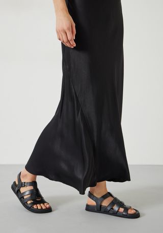 Remi Satin Maxi Skirt