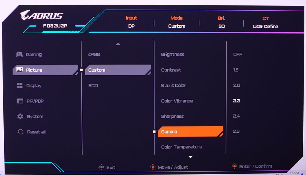 Gigabyte Aorus FO32U2P