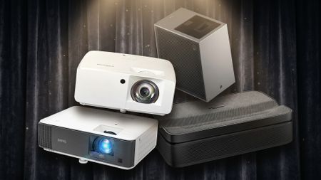 A selection of short throw projectors.