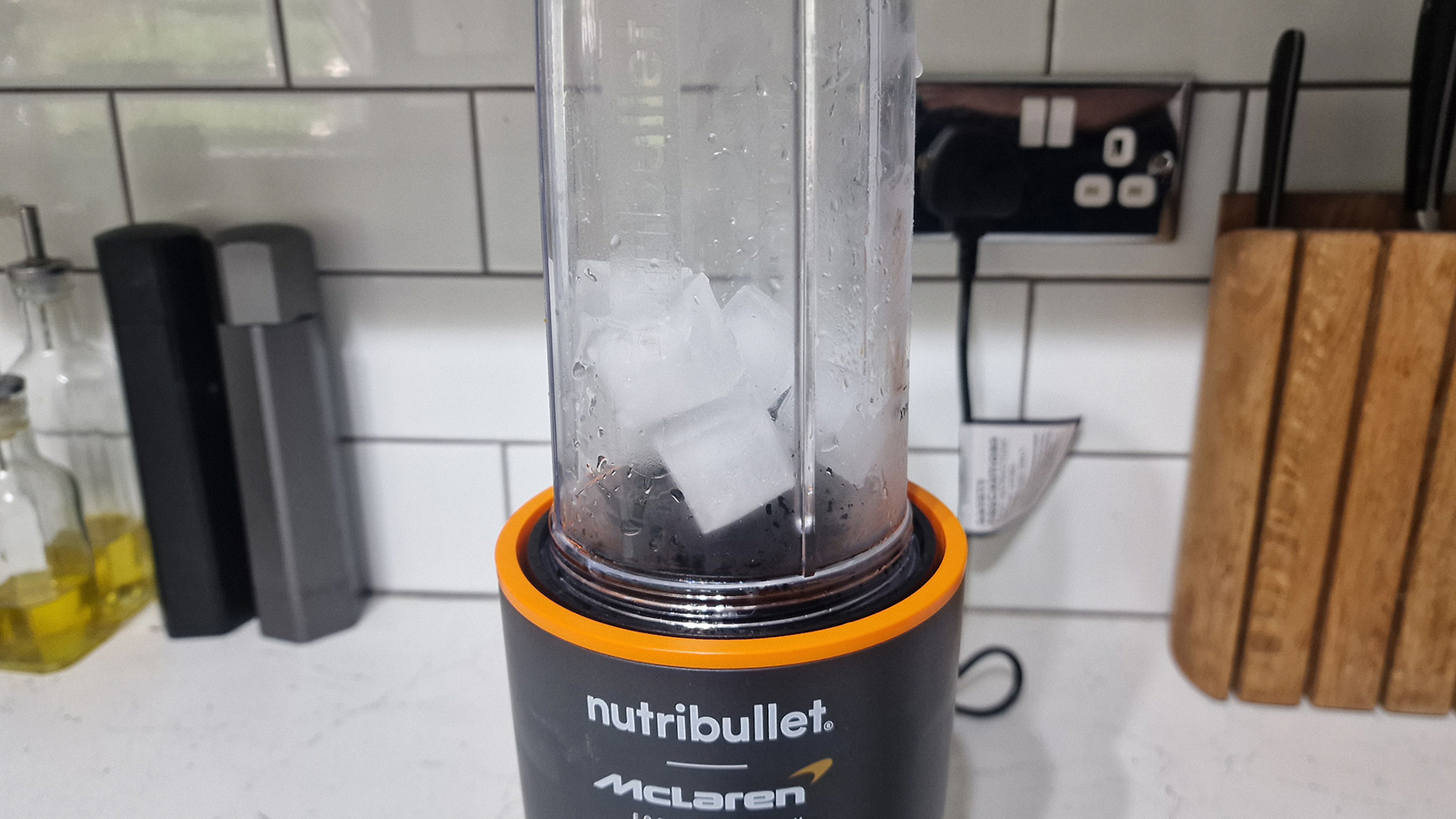 Blending ice in the Nutribullet Ultra 1200 review