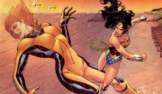 Wonder Woman vs Giganta