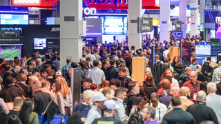 NAB Show floor in 2025