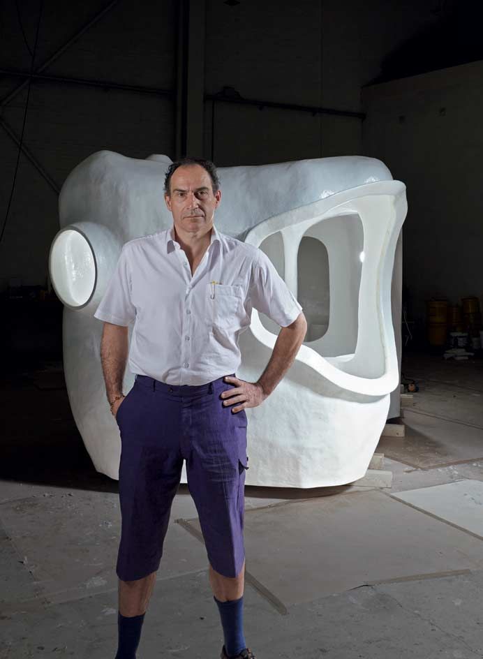 At this year’s Design Miami Basel, Atelier Van Lieshout is presenting The Original Dwelling