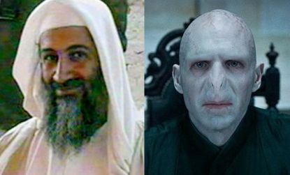 Yes, one is real and the other fictional, but, to the Millennial generation, Osama bin Laden and Lord Voldemort of the Harry Potter series both embody "pure evil."