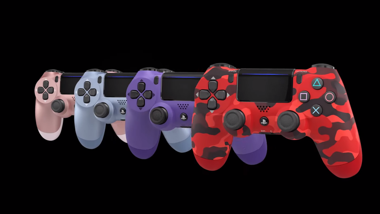 DualShock 4 wireless controller September colours