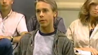 Chad Lowe as a teenager sitting in a classroom in Spencer