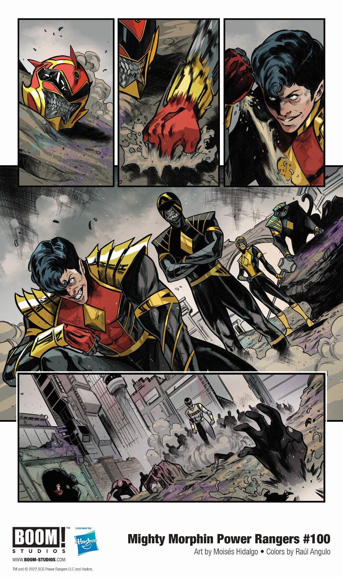 Mighty Morphin Power Rangers #100