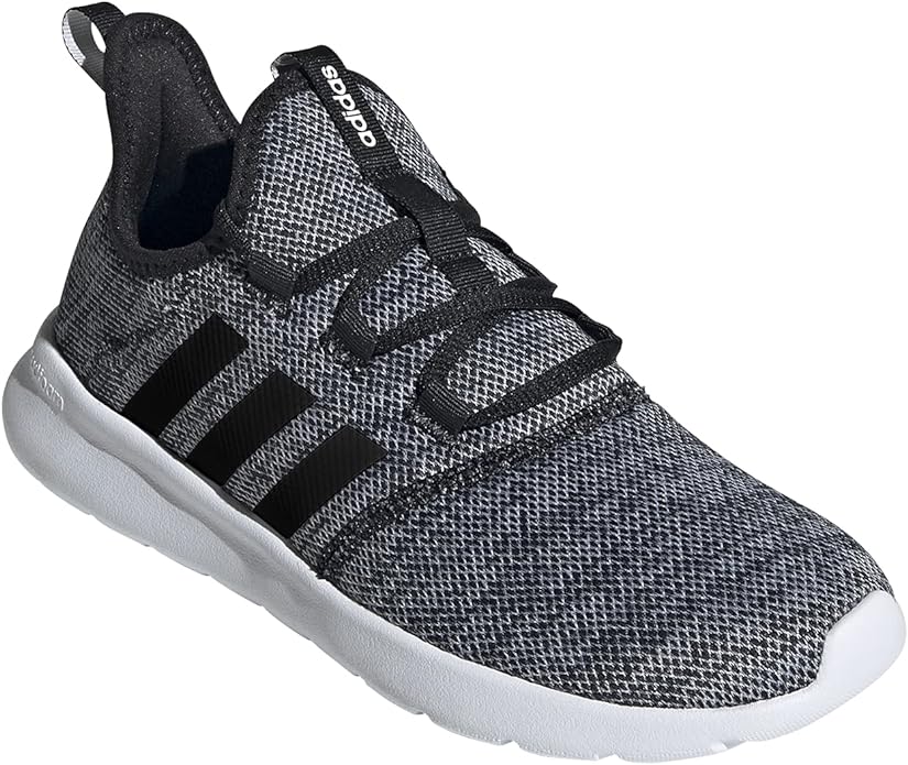 A gray and black Adidas Cloudfoam Pure 2.0 shoe