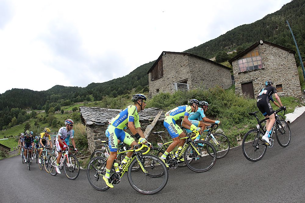 One of six climbs on stage 11 of the Vuelta