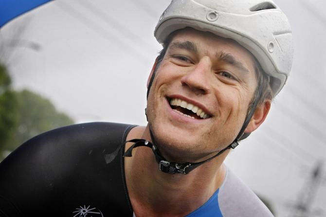 Theo Bos (Blanco) has plenty to smile about after his sprint victory in stage 2 of the Ster ZLM Toer