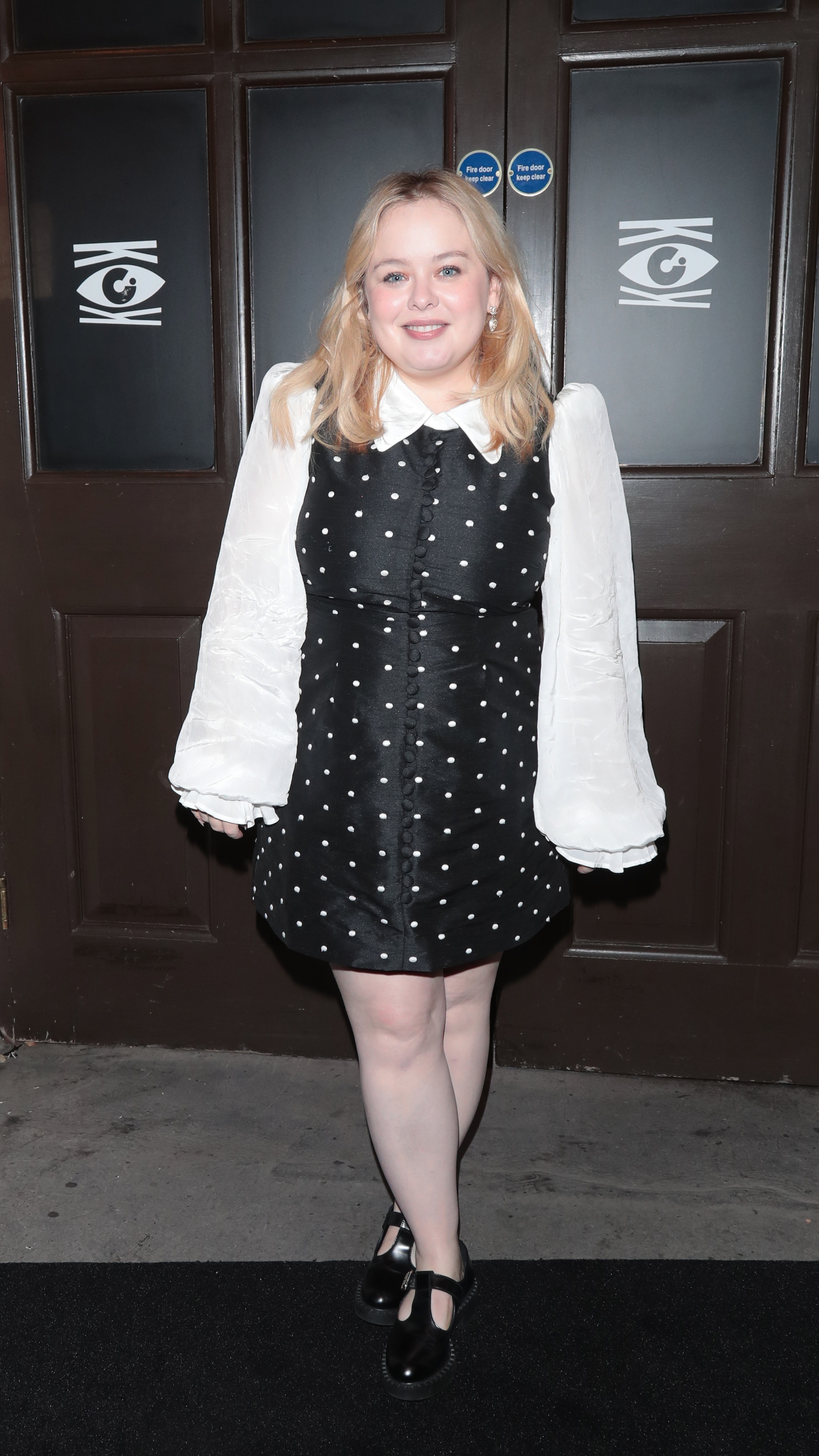 Nicola Coughlan at the Cabaret Gala night on October 19, 2023 in London, England