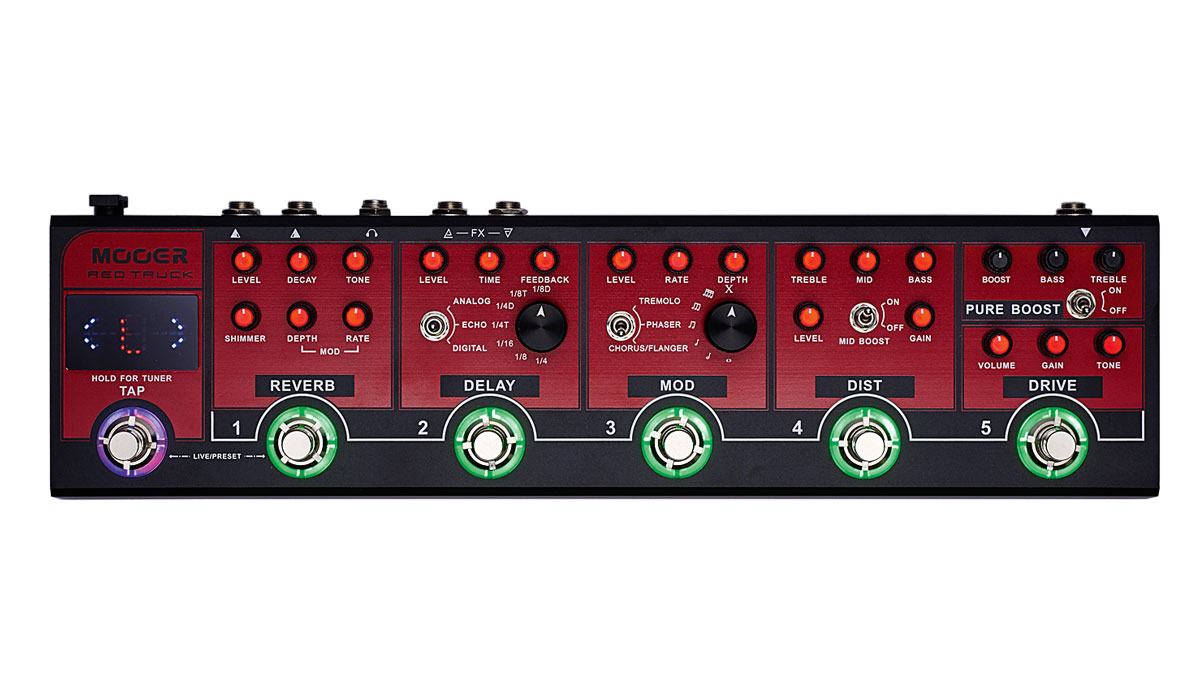 praktisk Stipendium Trafikprop Mooer Red Truck review | MusicRadar