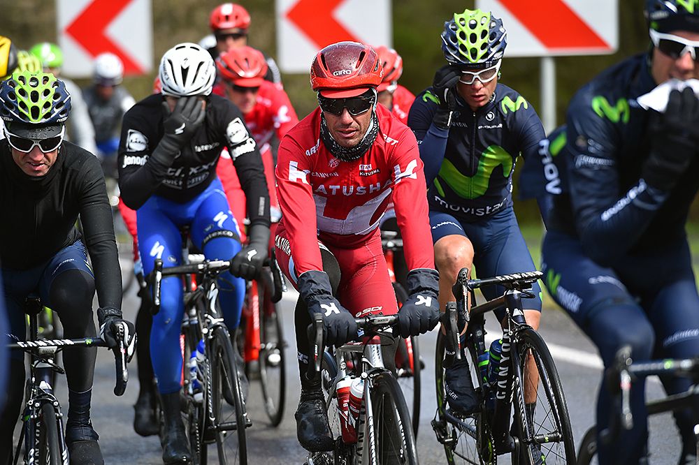Joaquim Rodriguez at Liege-Bastogne-Liege