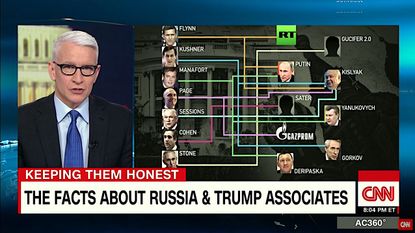 Anderson Cooper has some facts about Trump and Russia