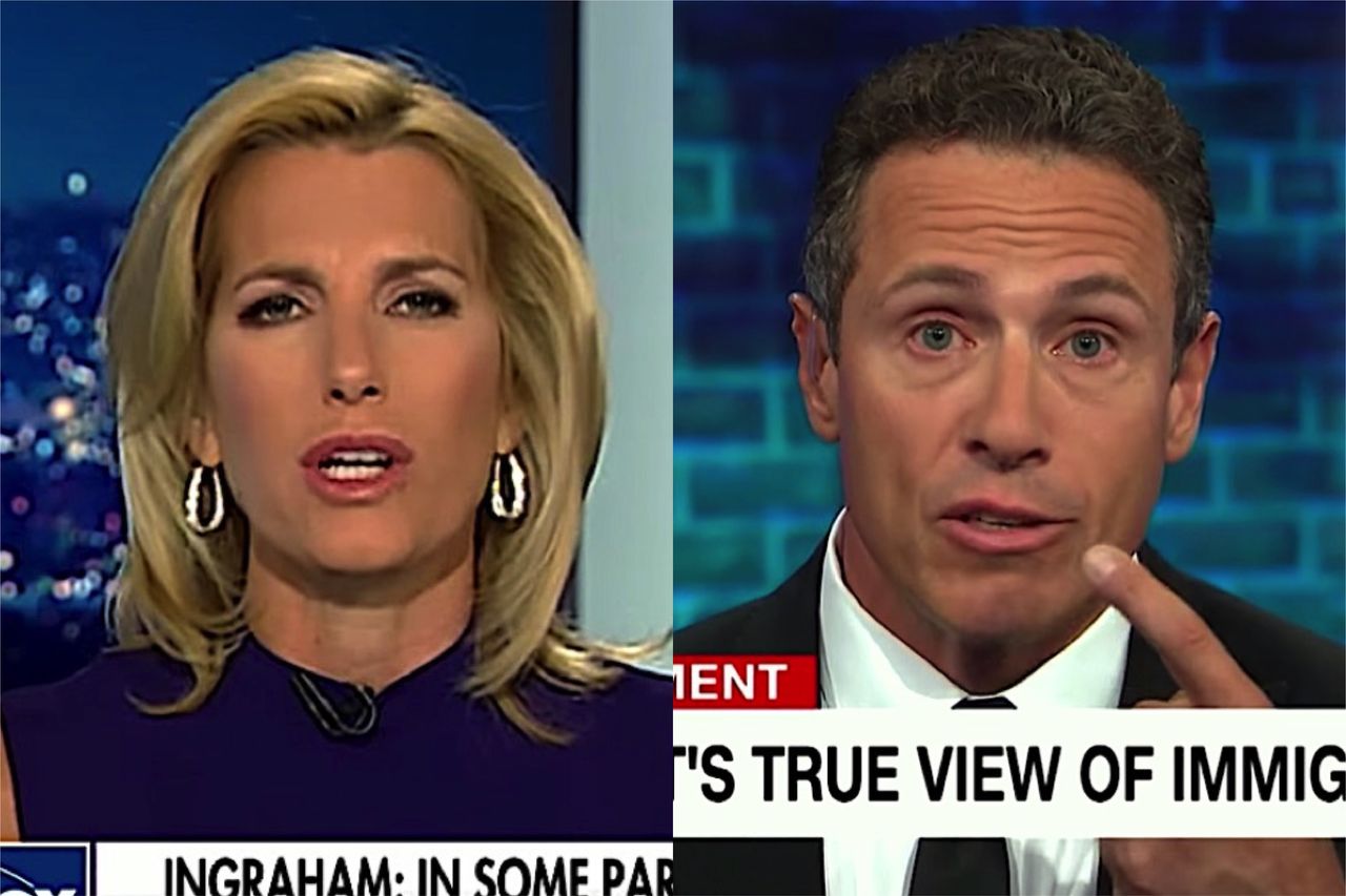 Laura Ingraham and Chris Cuomo argue over immigration