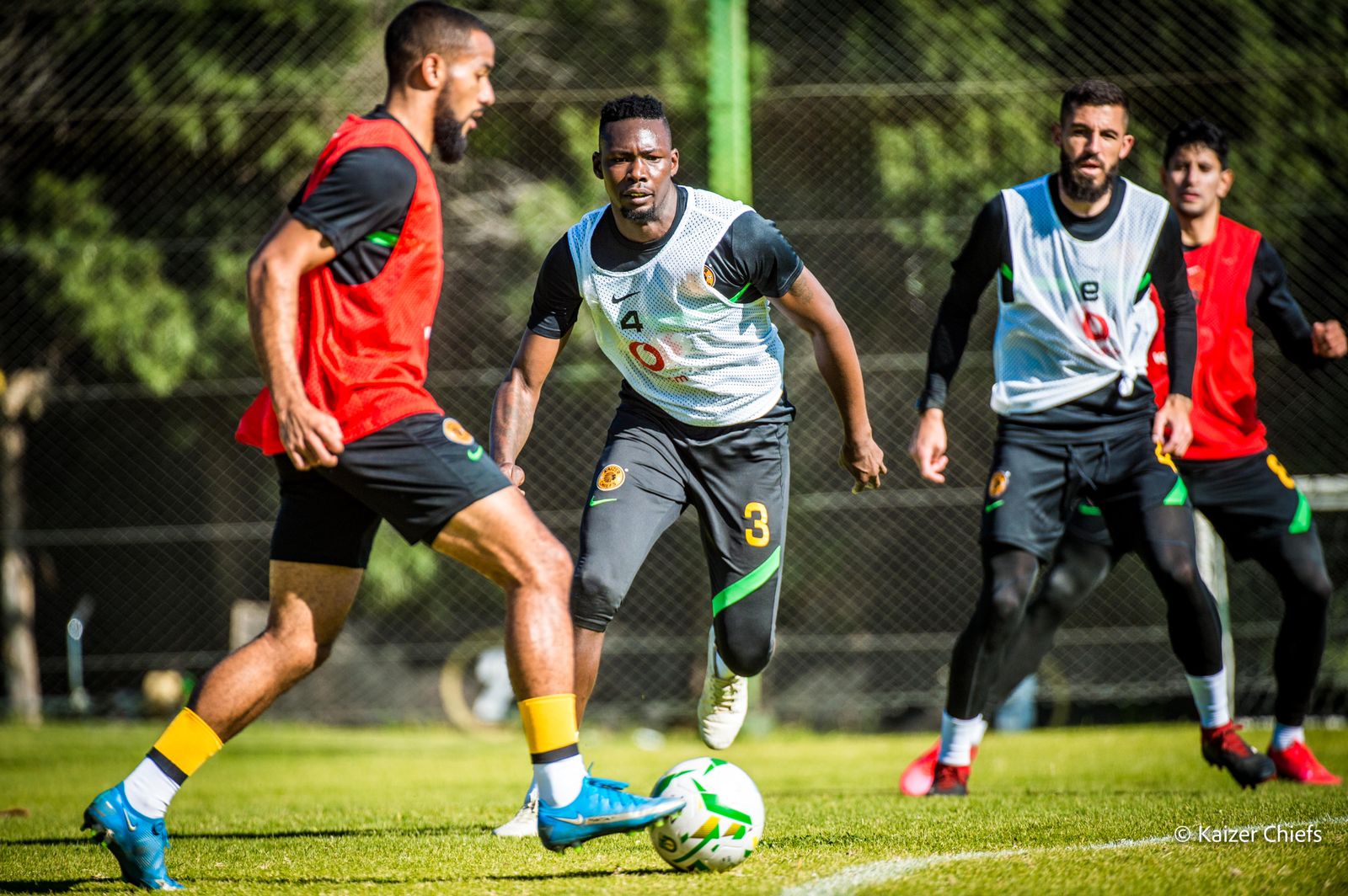 Kaizer Chiefs training session