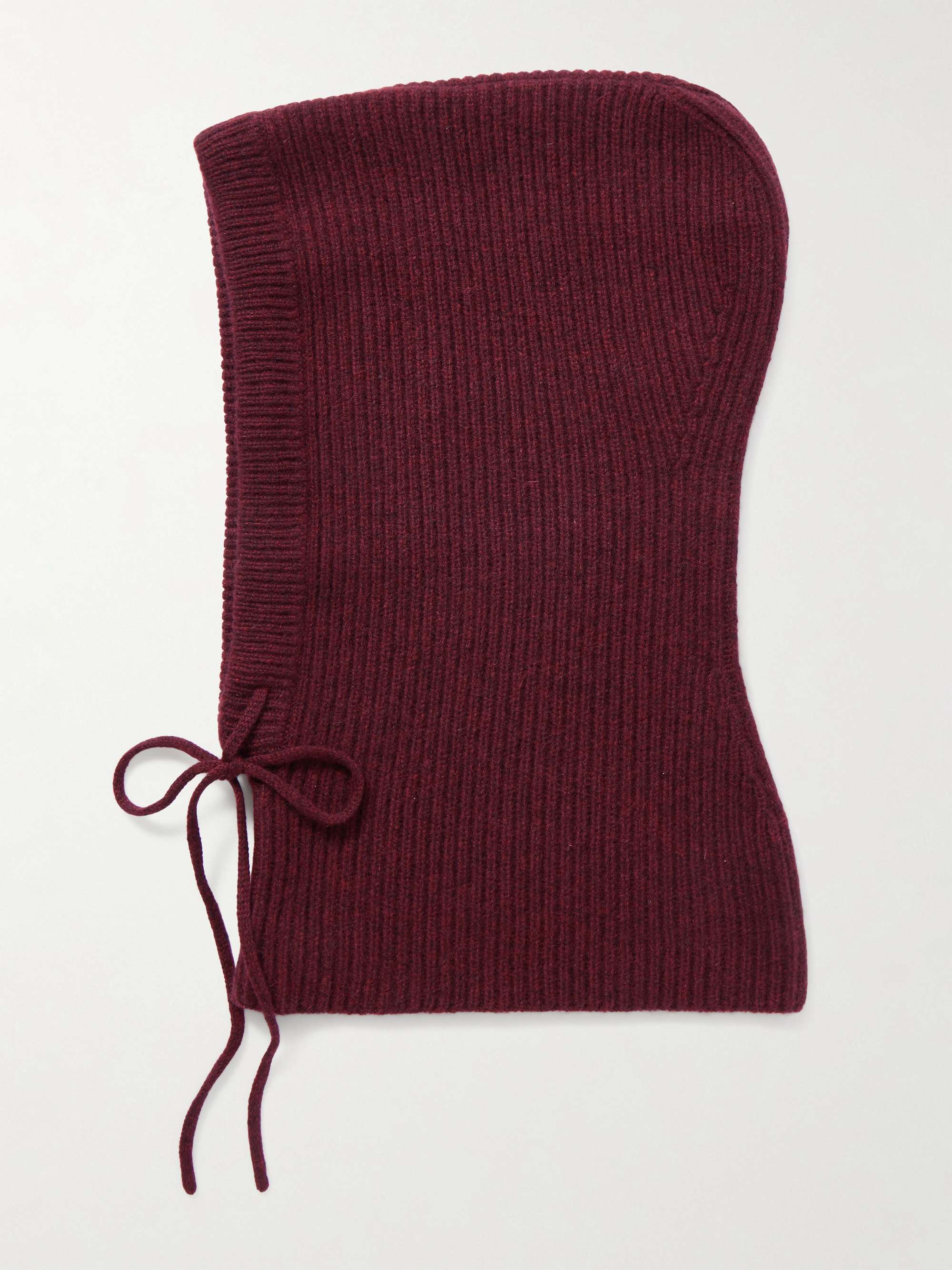 Klosters Ribbed Cashmere Balaclava