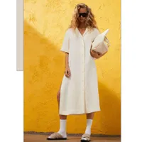 This H&M lyocell white shirt dress is one of the best summer dresses for 2021