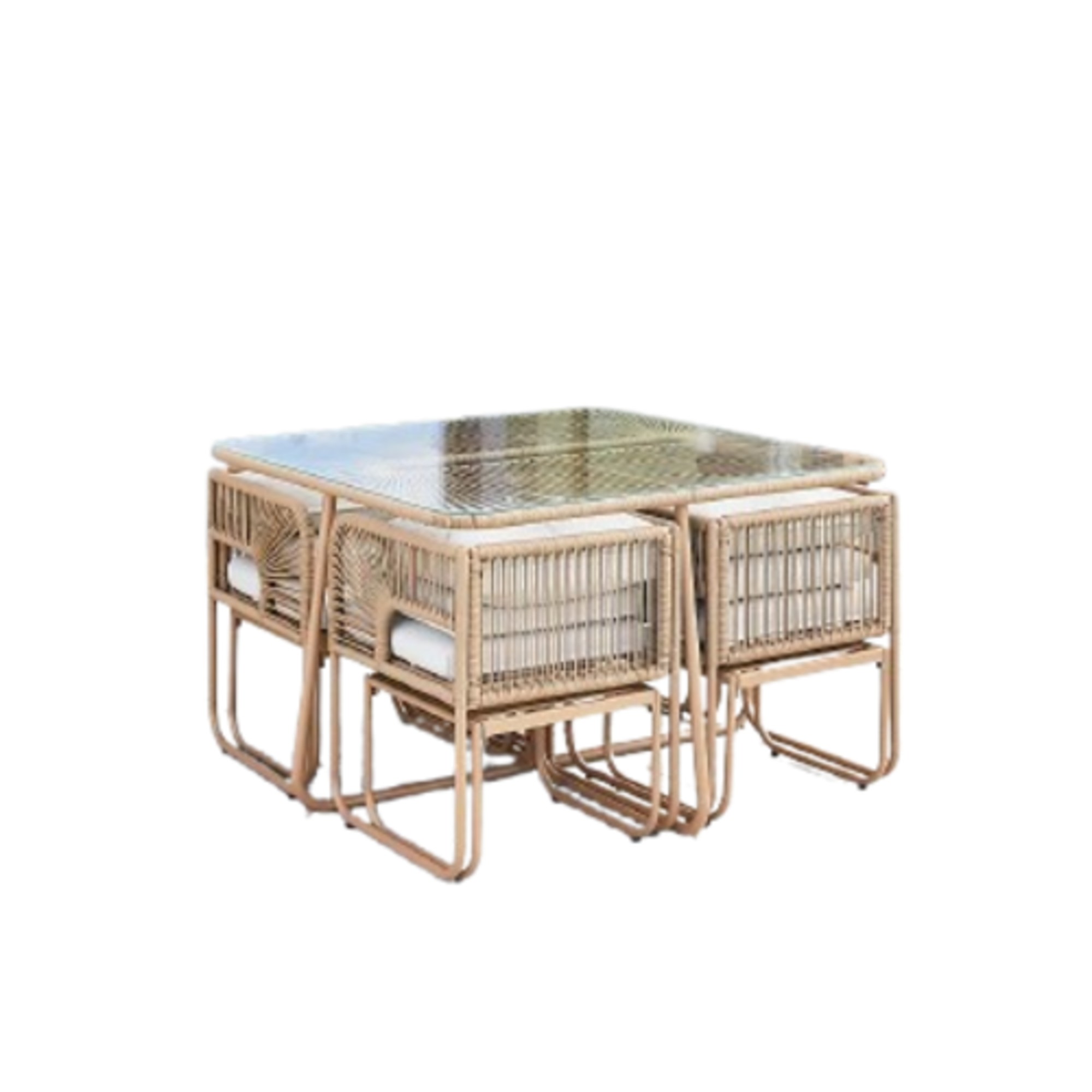 Dunelm Amazonia 8 Seater Cube Garden Dining Set product