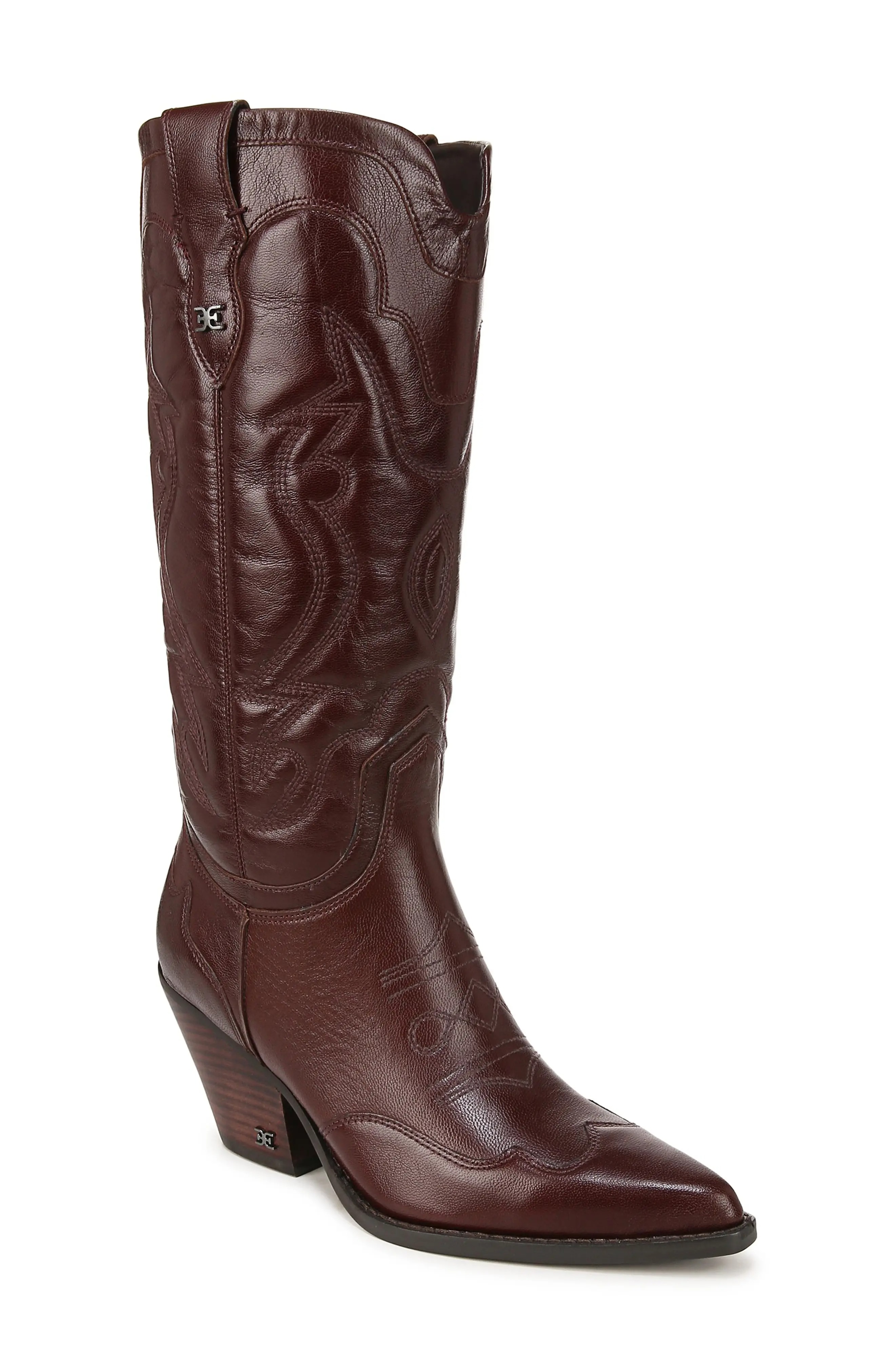 James Pointed Toe Western Boot