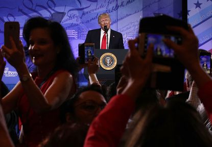 President Trump speaks at CPAC 2017