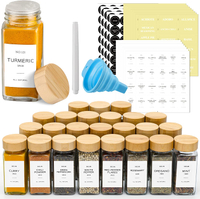 NETANY Spice Jars with Labels: was $54 now $31 @ Amazon