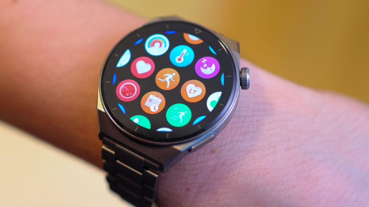 A photo of the Huawei Watch GT 3 Pro smartwatch