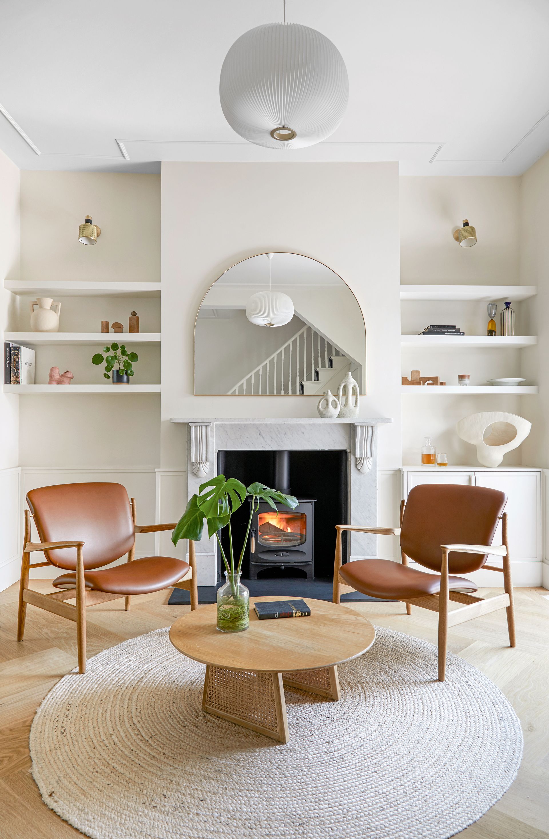 Απλό σαλόνι Scandi