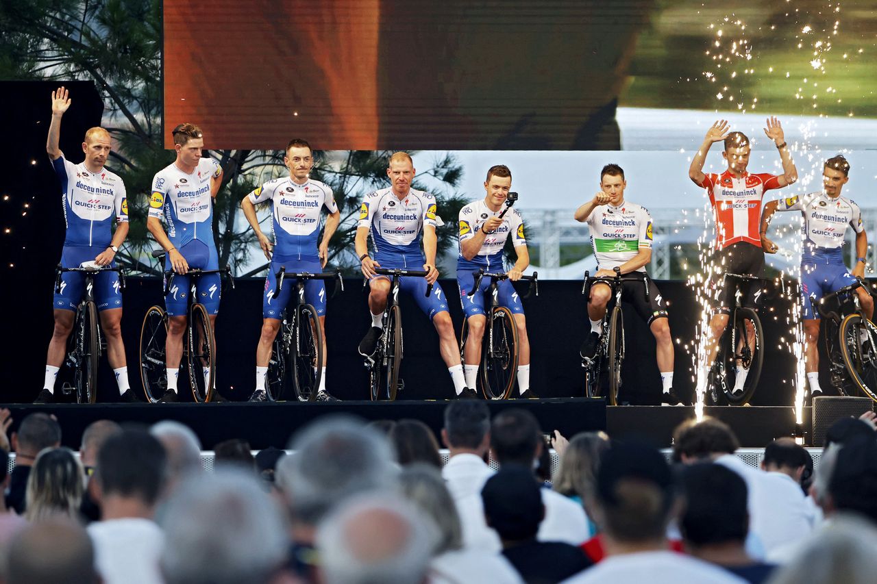 Tour de France 2020 - 107th Edition - Teams Presentation - 27/08/2020 - Deceuninck - Quick Step - photo Jan De Meuleneir/PN/BettiniPhoto&Acirc;&copy;2020