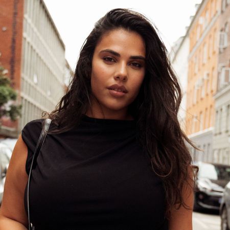 woman with beautiful glowing skin 