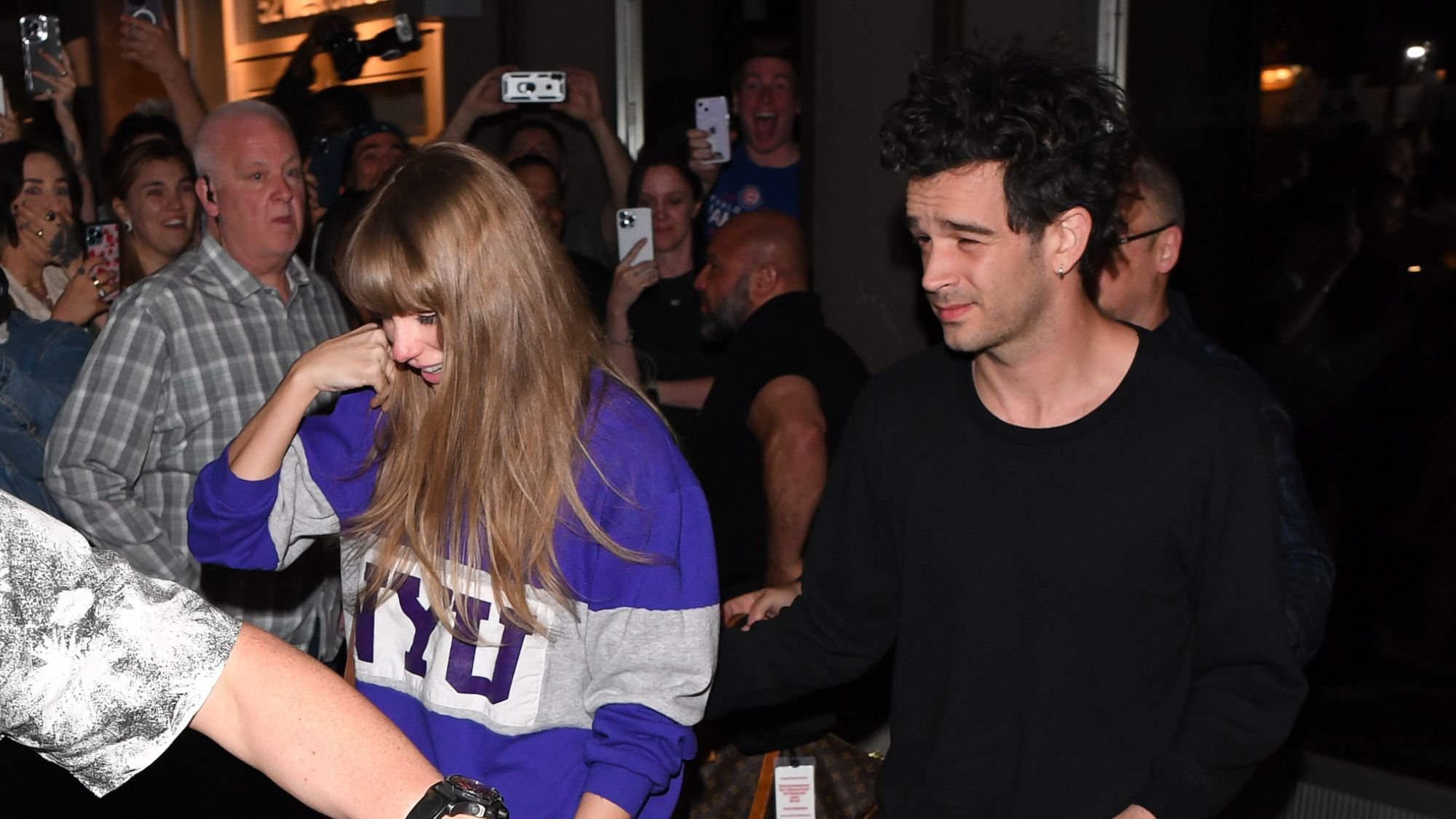 Taylor Swift and Matty Healy in New York City