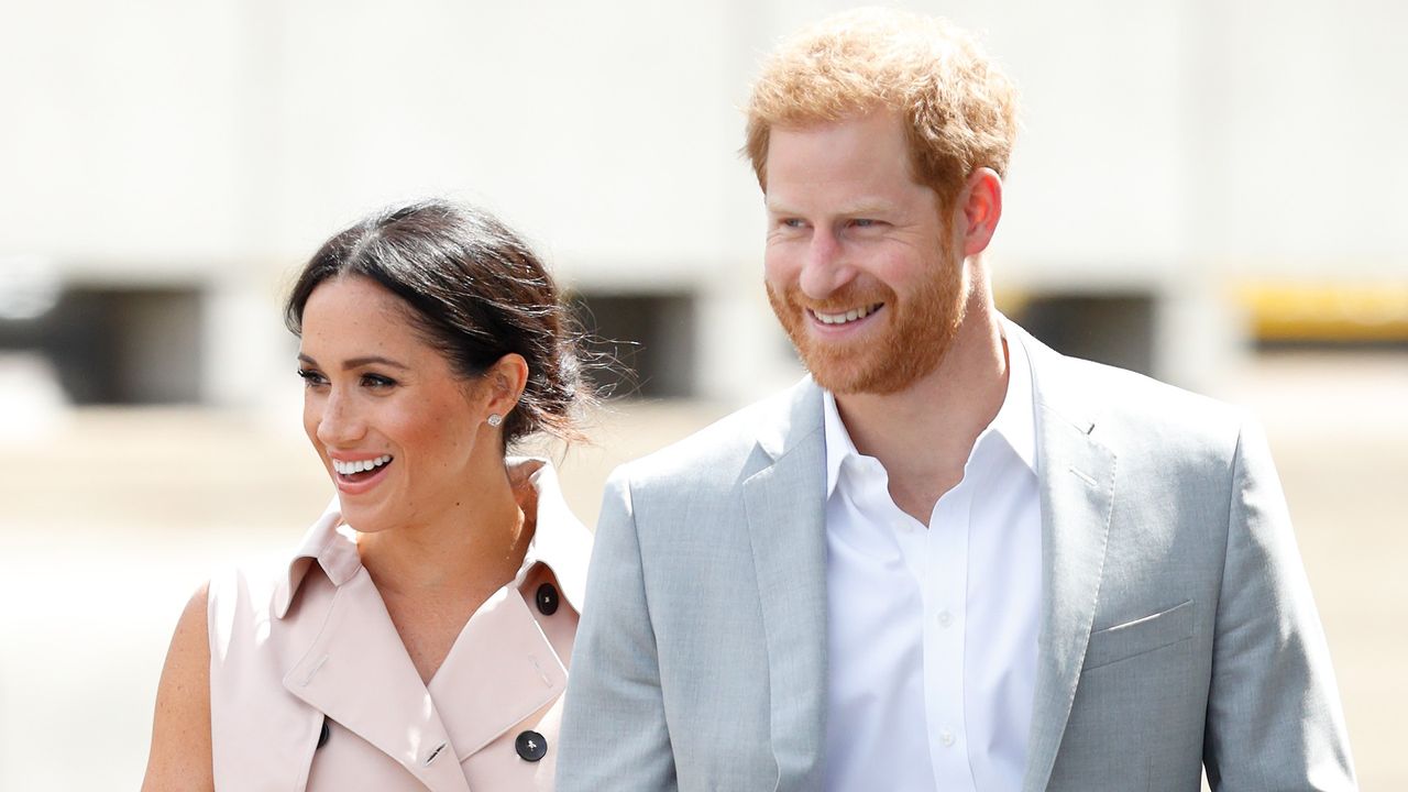 Lilibet&#039;s impressive first birthday cake revealed, seen here Prince Harry and Meghan visit The Nelson Mandela Centenary Exhibition