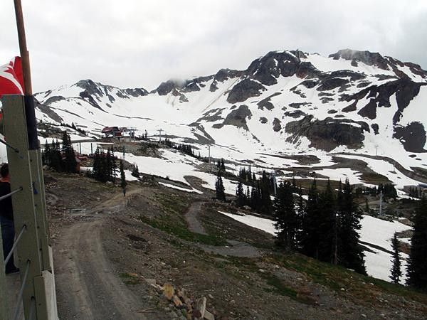 The top of Whistler.