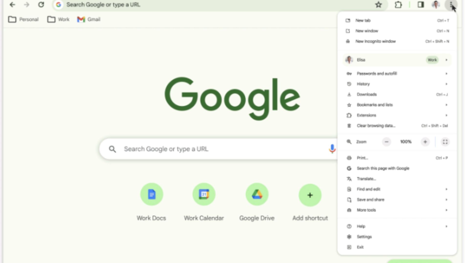 Google Chrome Material You redesign