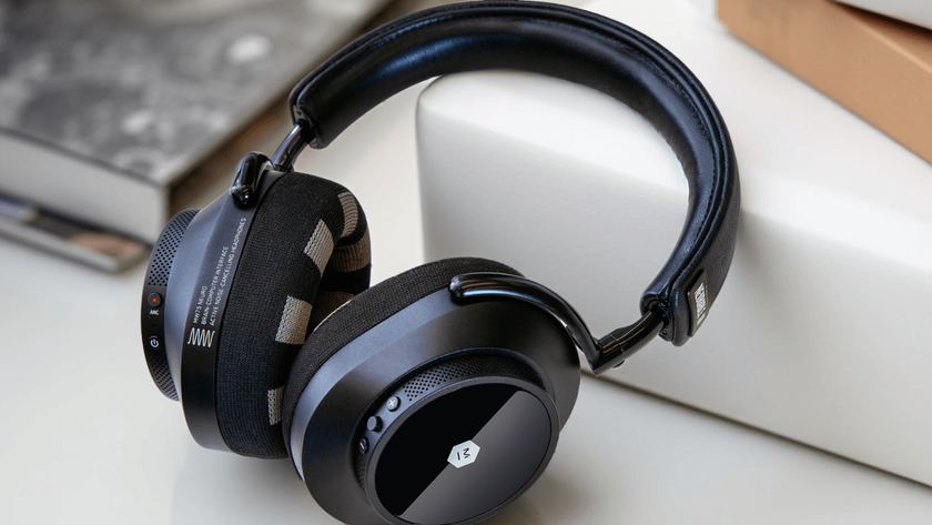 A lifestyle image of Neurable's MW75 Neuro LT headphones.
