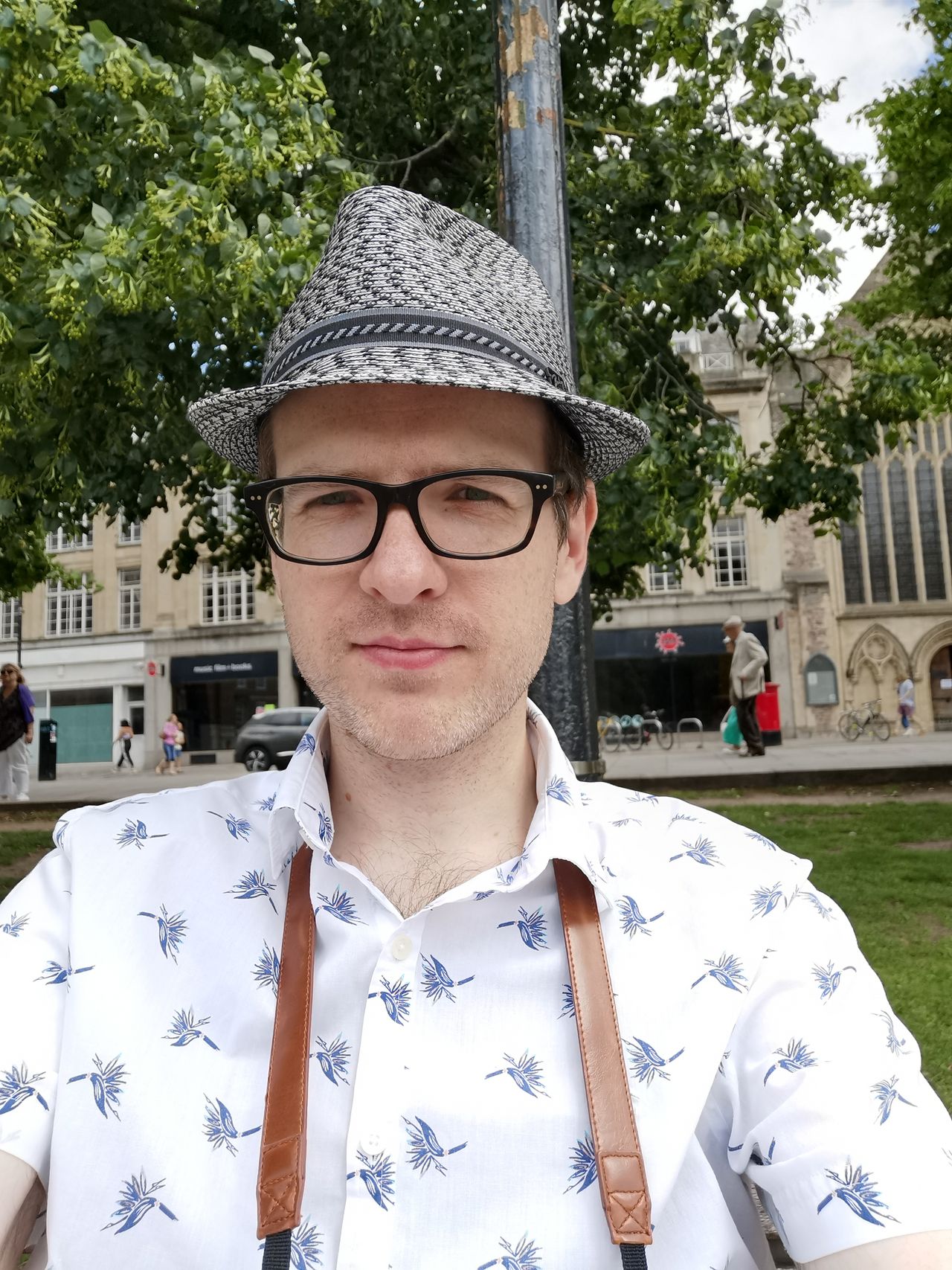 The 32MP selfie camera can take pretty sharp images. Image credit: TechRadar