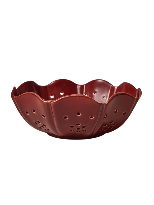 Large Berry Bowl Red