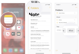 How To Rename Tags in Notes In iOS 15: Launch Notes, tap folders, and then tap the tag you want.