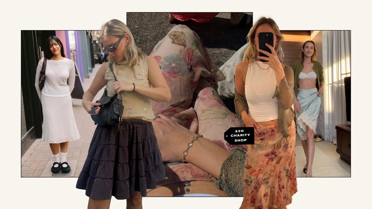 This Pretty Skirt Trend Is All Over London Right Now—Here’s How I’m Shopping It Second Hand This Summer