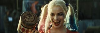 Margot Robbie as Harley Quinn in Suicide Squad