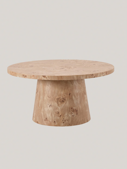 Talia Coffee Table in Light Burl Effect