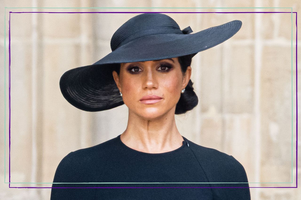 Meghan Markle headshot of her at Queen&#039;s funeral