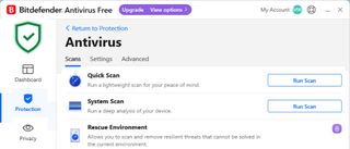 Bitdefender Antivirus Free main image.