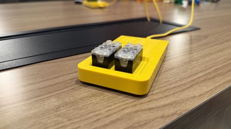 Lego Smart Bricks on Wireless Charger