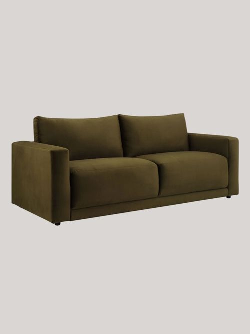 Chicago 3 Seater Sofa - Rich Green