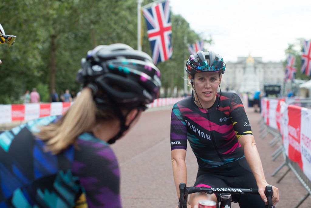 Tiffany Cromwell (Canyon-SRAM) gave it her all as her face shows